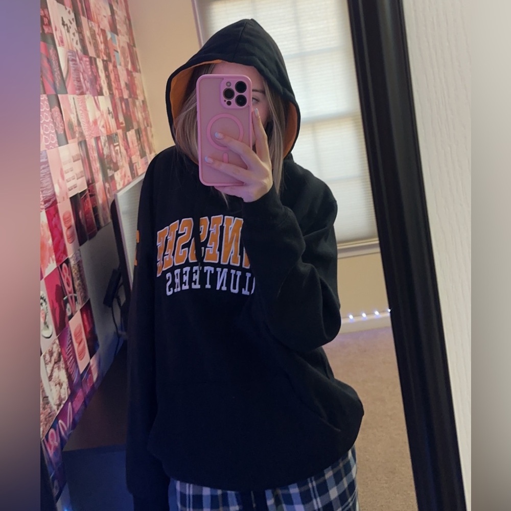 Tennessee volunteers black and orange sweatshirt size large